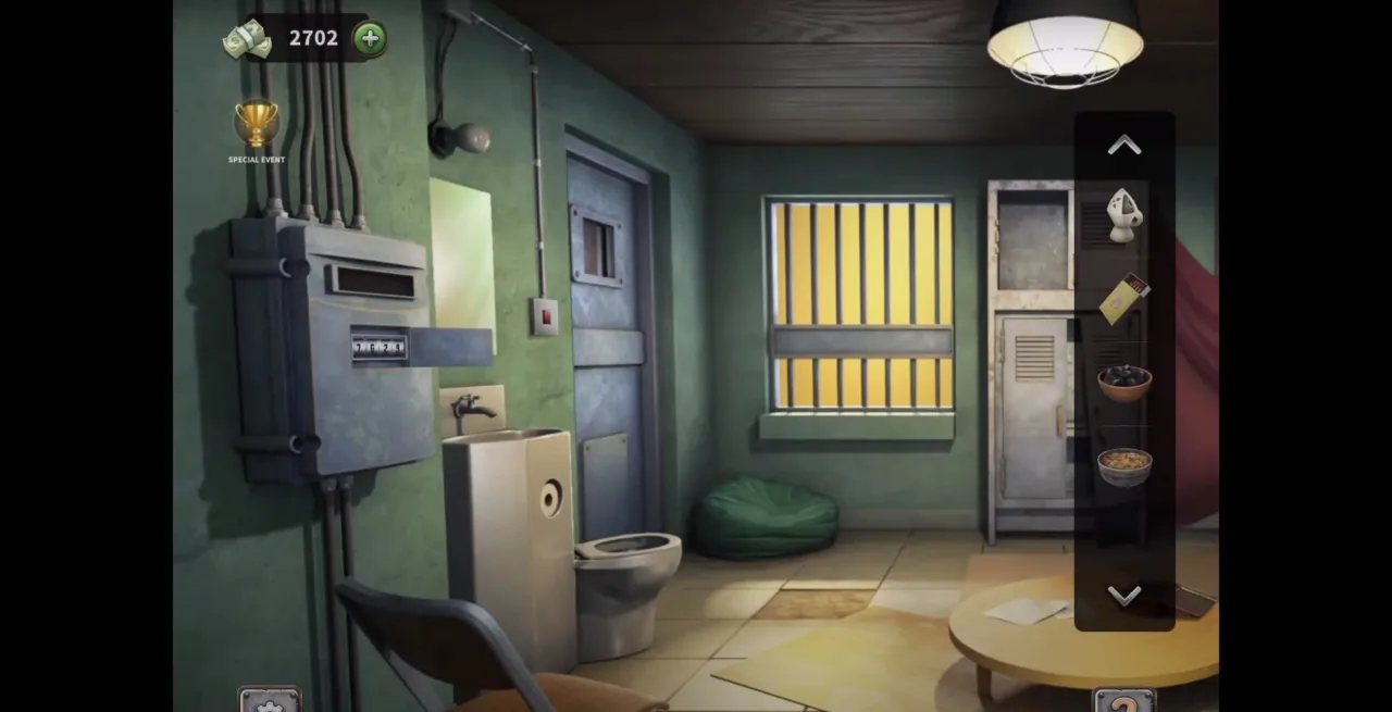 100 Doors Escape from Prison Level 107 Thai Cell gameplay screenshot