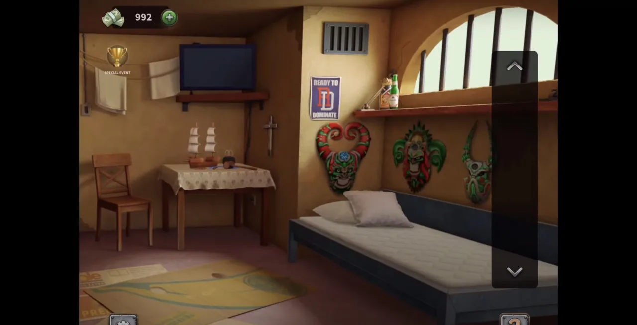 100 Doors Escape from Prison Level 110 Hongkongese Cell gameplay screenshot