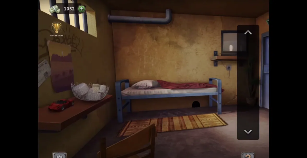 100 Doors Escape from Prison Level 112 Uruguayan Cell gameplay screenshot