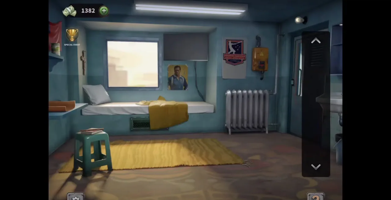 100 Doors Escape from Prison Level 118 Nigerian Cell gameplay screenshot