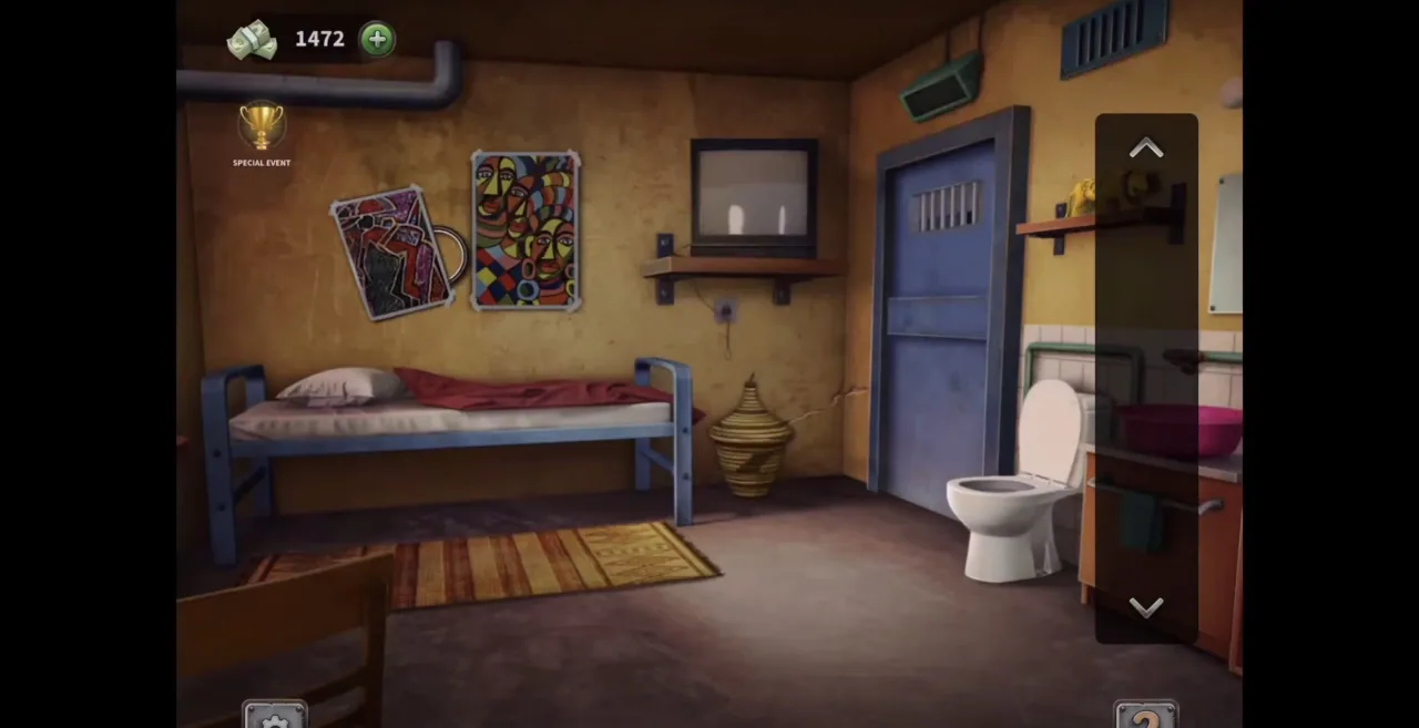 100 Doors Escape from Prison Level 121 Guatemalan Cell gameplay screenshot