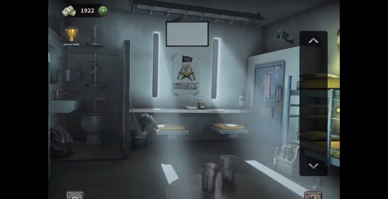100 Doors Escape from Prison Level 133 Sanmarinese Cell gameplay screenshot