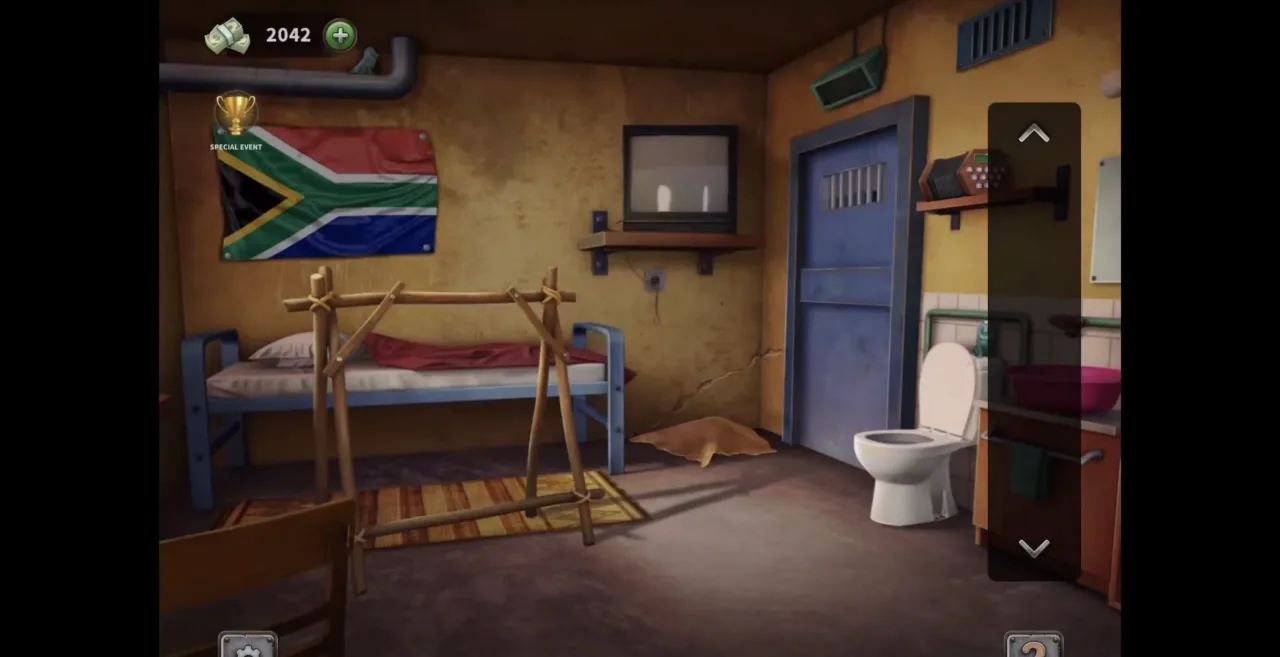100 Doors Escape from Prison Level 137 Cameroonian Cell gameplay screenshot