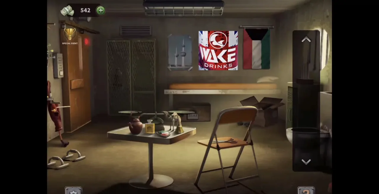 100 Doors Escape from Prison Level 147 Kuwaiti Cell gameplay screenshot