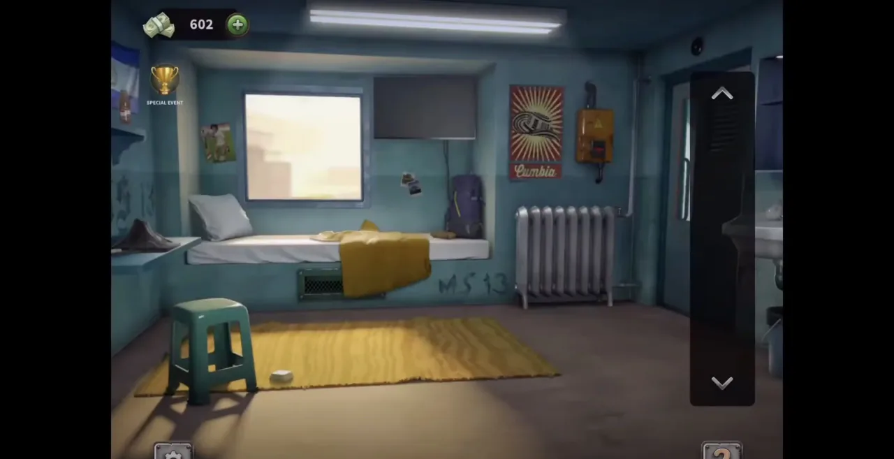 100 Doors Escape from Prison Level 149 Salvadoran Cell gameplay screenshot