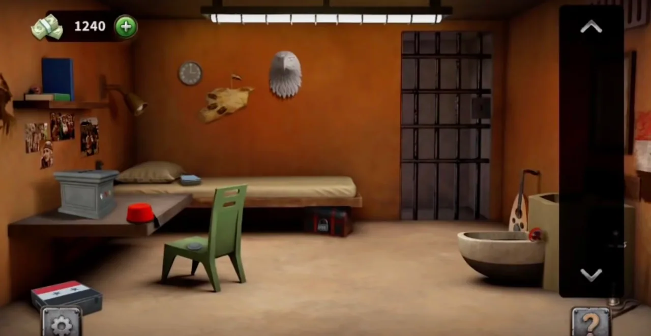 100 Doors Escape from Prison Level 28 Brazil Cell gameplay screenshot