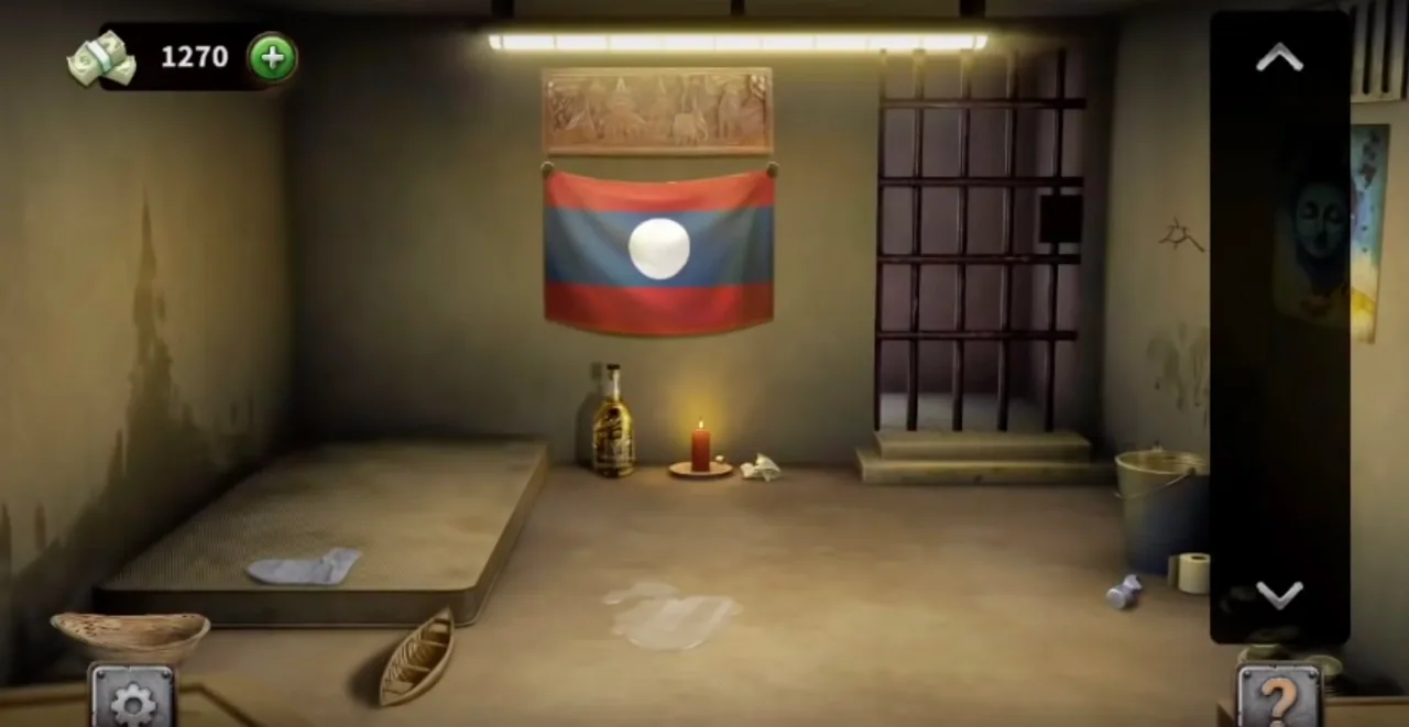 100 Doors Escape from Prison Level 29 South Korea Cell gameplay screenshot