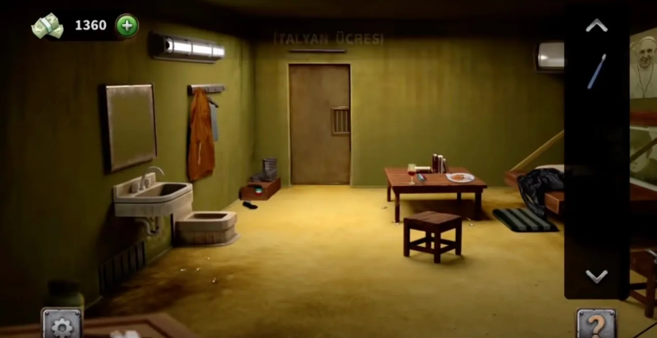 100 Doors Escape from Prison Level 32 Colombia Cell gameplay screenshot