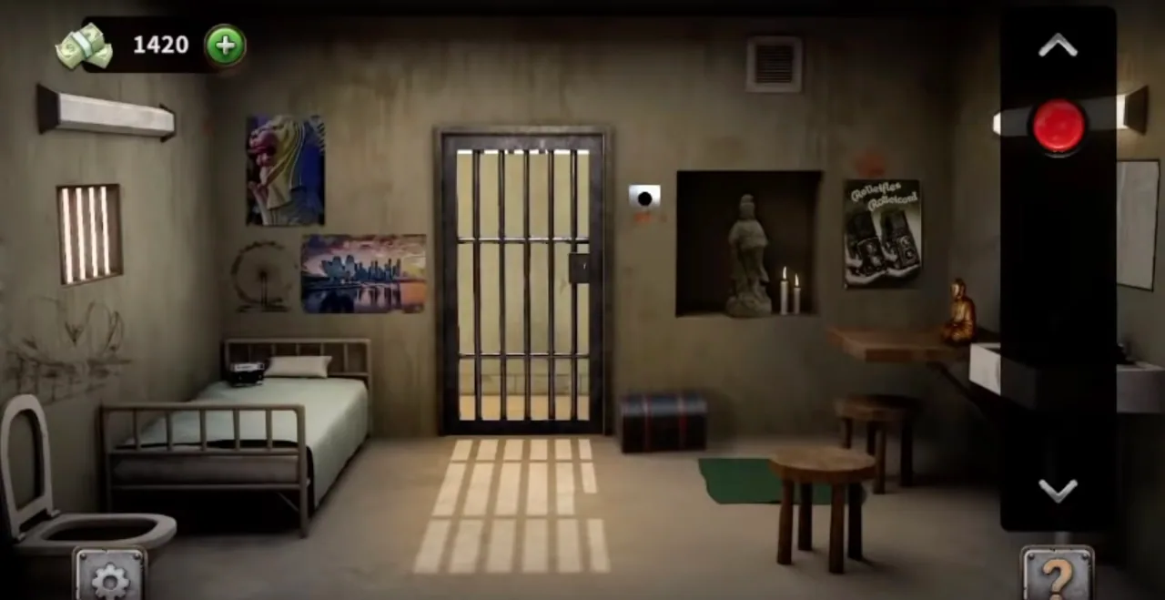 100 Doors Escape from Prison Level 34 San Marino Cell gameplay screenshot