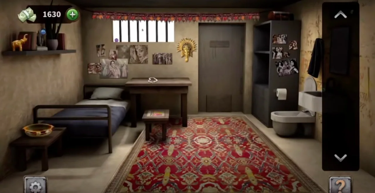 100 Doors Escape from Prison Level 41 Indian Cell gameplay screenshot