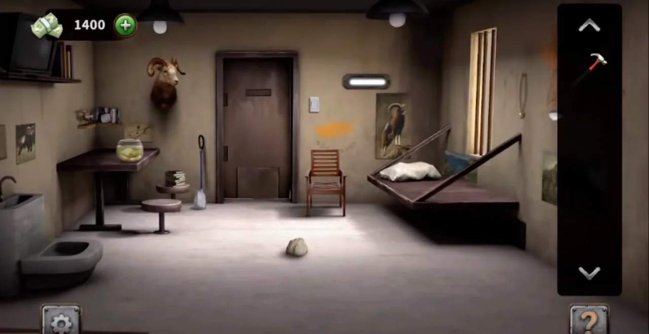 100 Doors Escape from Prison Level 50 Cypriot Cell gameplay screenshot