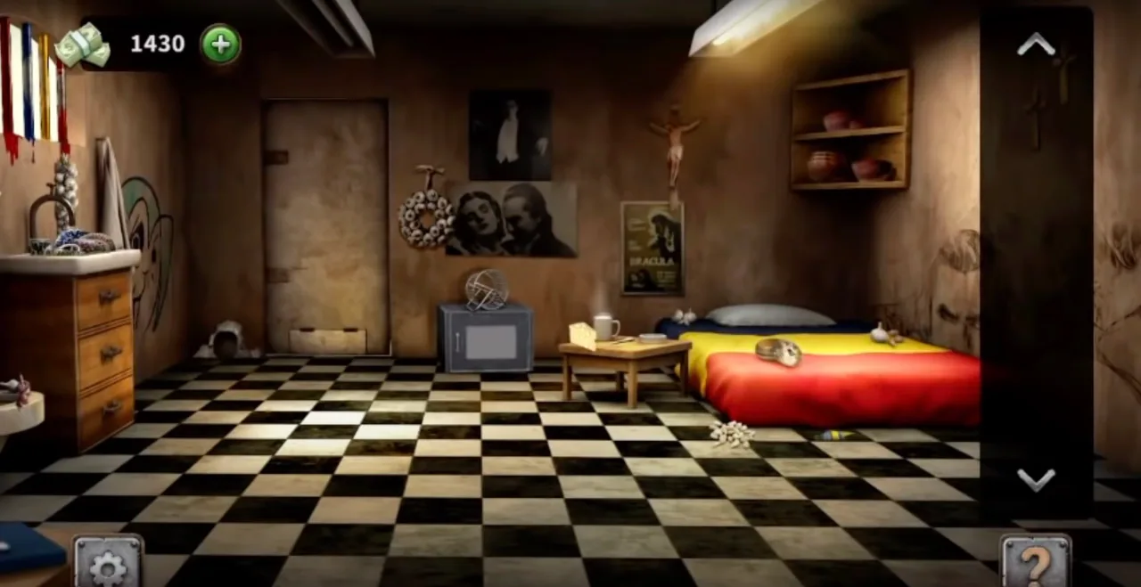 100 Doors Escape from Prison Level 51 Romanian Cell gameplay screenshot