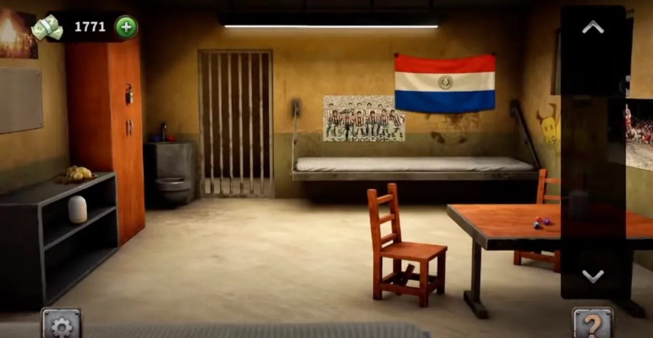 100 Doors Escape from Prison Level 62 Paraguayan Cell gameplay screenshot