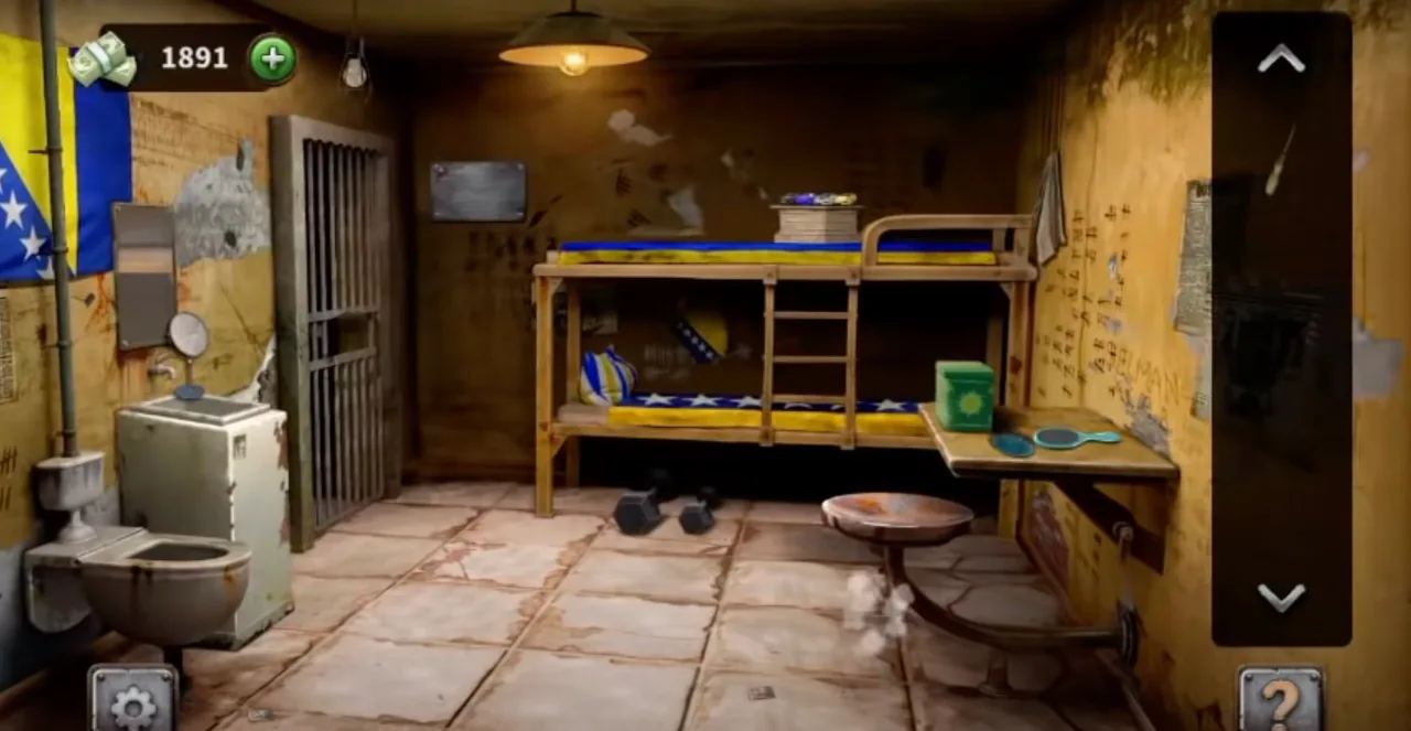 100 Doors Escape from Prison Level 66 Bosnian Cell gameplay screenshot