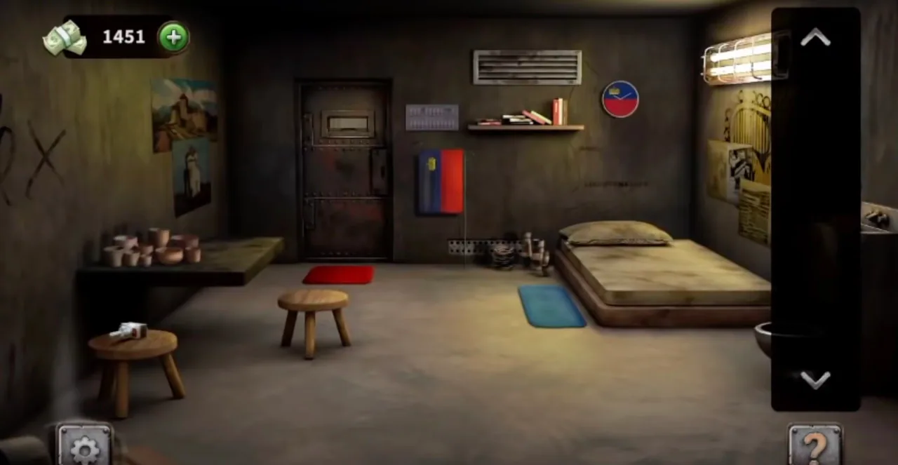 100 Doors Escape from Prison Level 68 Liechtenstein Cell gameplay screenshot