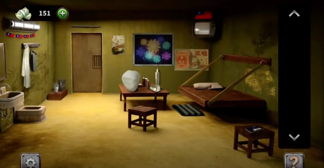 100 Doors Escape from Prison Level 78 Taiwanese Cell gameplay screenshot