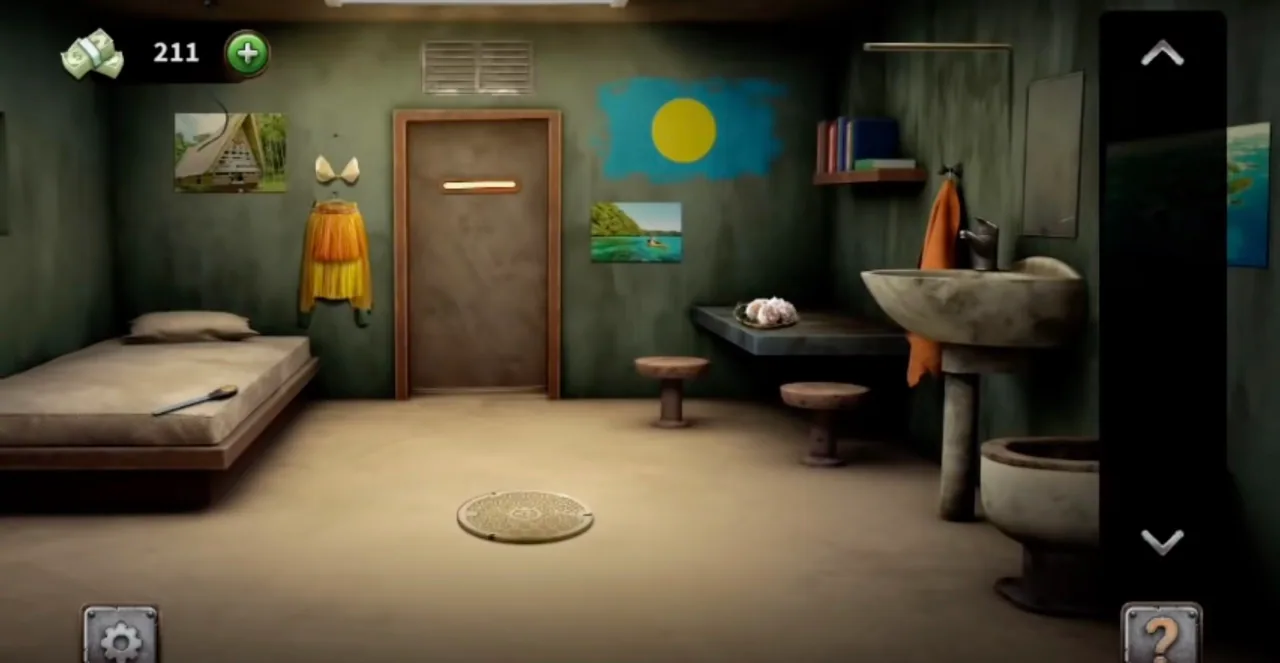 100 Doors Escape from Prison Level 80 Palauan Cell gameplay screenshot