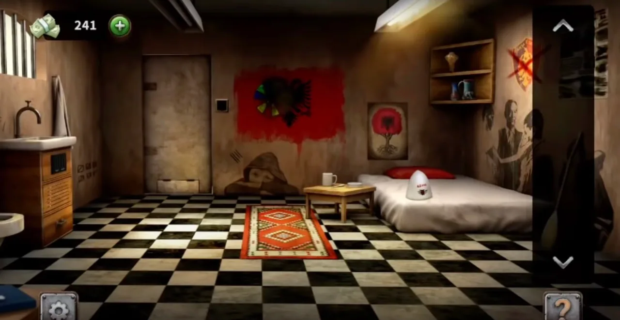 100 Doors Escape from Prison Level 81 Albanian Cell gameplay screenshot