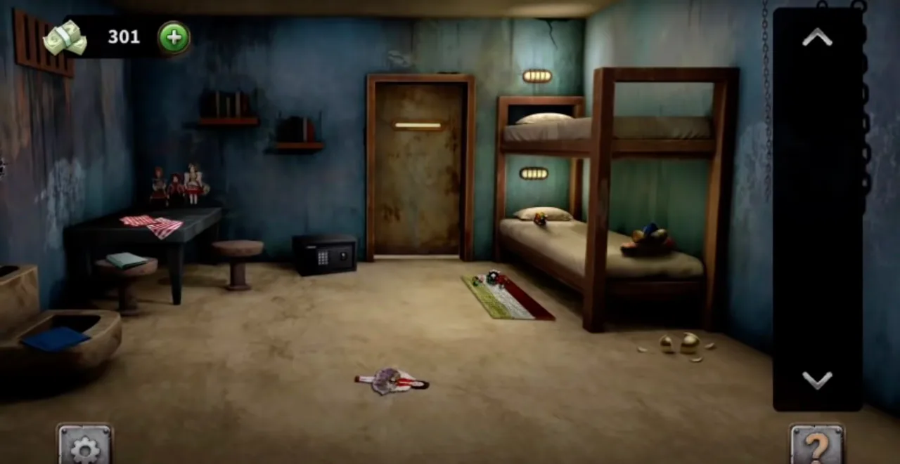 100 Doors Escape from Prison Level 83 Hungarian Cell gameplay screenshot