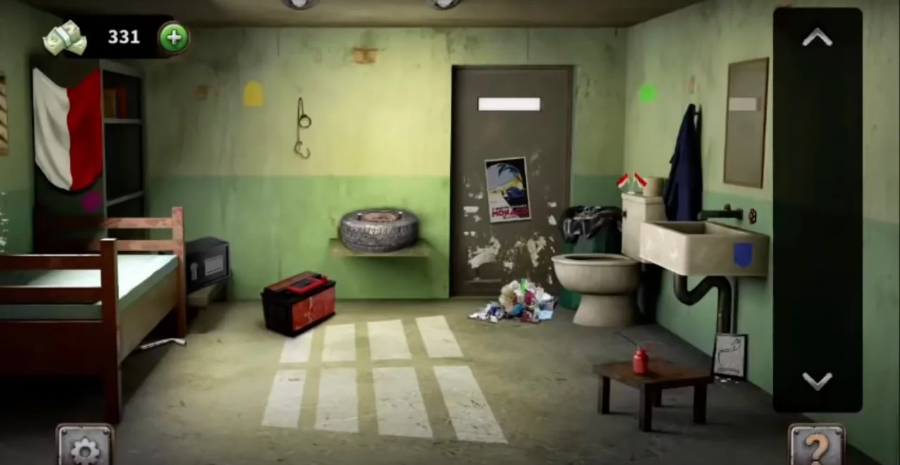 100 Doors Escape from Prison Level 84 Monégasque Cell gameplay screenshot