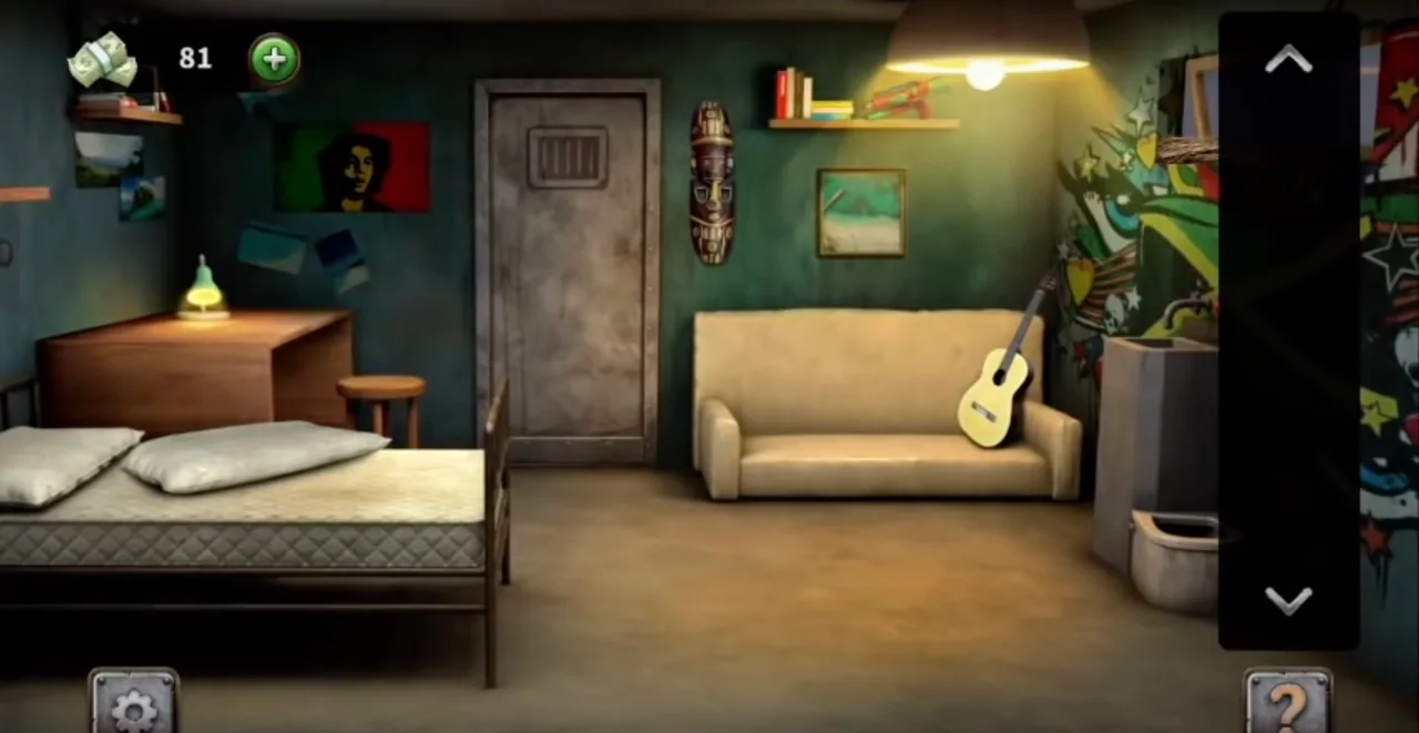 100 Doors Escape from Prison Level 89 Cameroon Cell gameplay screenshot