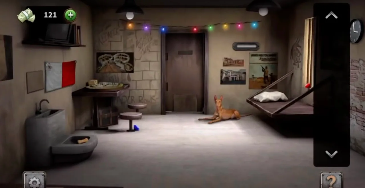 100 Doors Escape from Prison Level 97 Maltese Cell gameplay screenshot