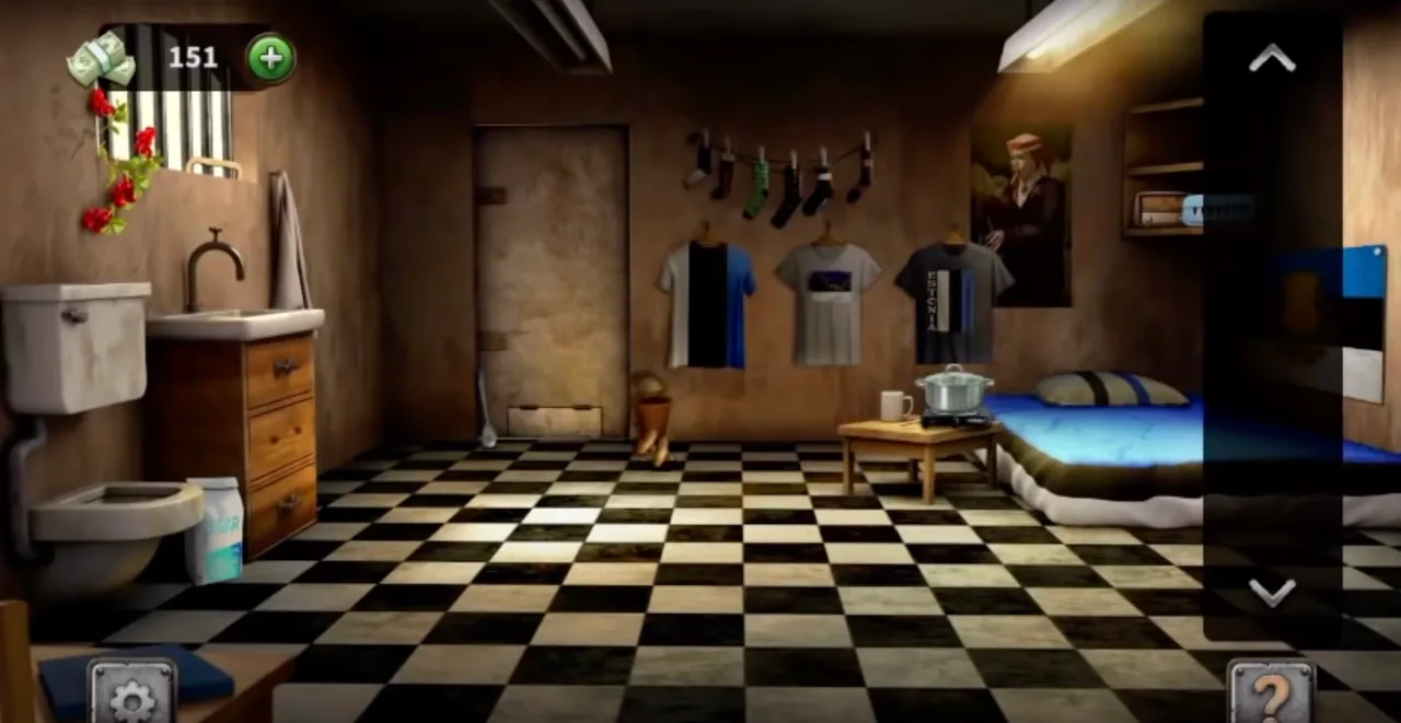100 Doors Escape from Prison Level 98 Estonian Cell gameplay screenshot