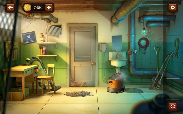 100 Doors Escape from School Level 101 Repair the Vacuum, Clean the Mess, and Grab the Key gameplay screenshot