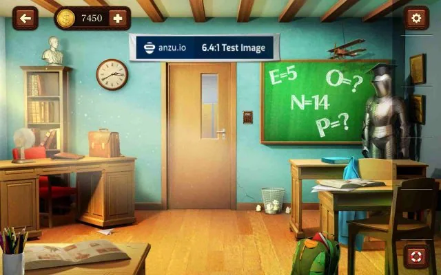 100 Doors Escape from School Level 102 Decode the Letters to Get the Door Code gameplay screenshot
