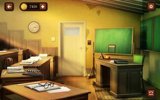 100 Doors Escape from School Level 104 Decode the Roman Numeral Slider Puzzle gameplay screenshot