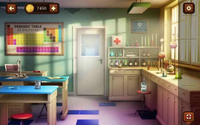 100 Doors Escape from School Level 11 Create a Controlled Explosion gameplay screenshot