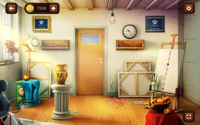 100 Doors Escape from School Level 114 Unlock the Safe Using Art—History Order gameplay screenshot
