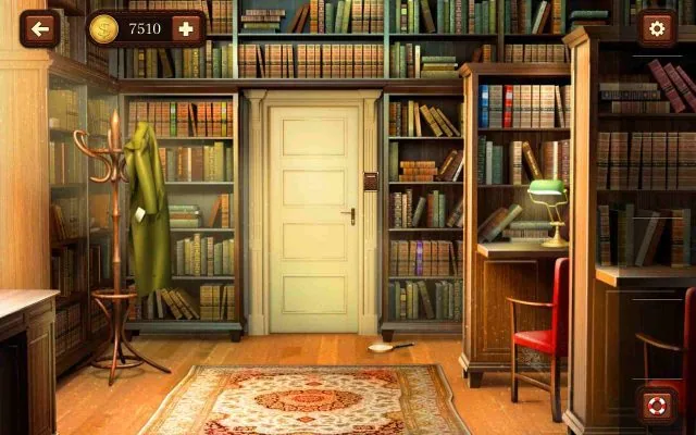 100 Doors Escape from School Level 115 Use Magnifying Glass & Book Clues to Solve the Code gameplay screenshot