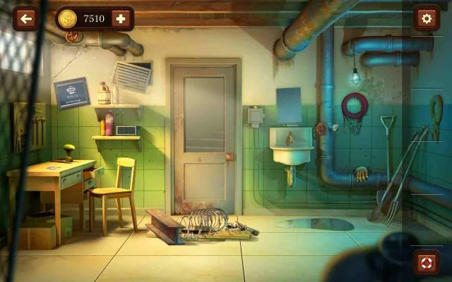 100 Doors Escape from School Level 125 Use Paperclips and Clock to Unlock the Safe gameplay screenshot