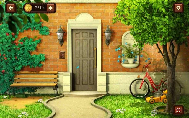 100 Doors Escape from School Level 130 Mow Grass to Reveal Sequence Puzzle & Unlock Final Door gameplay screenshot