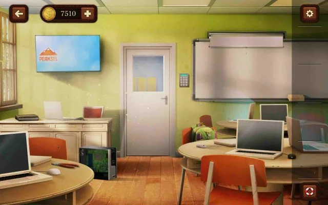 100 Doors Escape from School Level 131 Cut the Wires to Get the Code gameplay screenshot