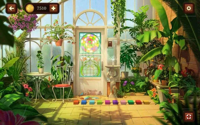 100 Doors Escape from School Level 137 Rebuild the Window Design & Read Floor Colors for Code gameplay screenshot