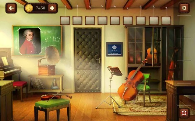 100 Doors Escape from School Level 27 Spell the Composer’s Name gameplay screenshot