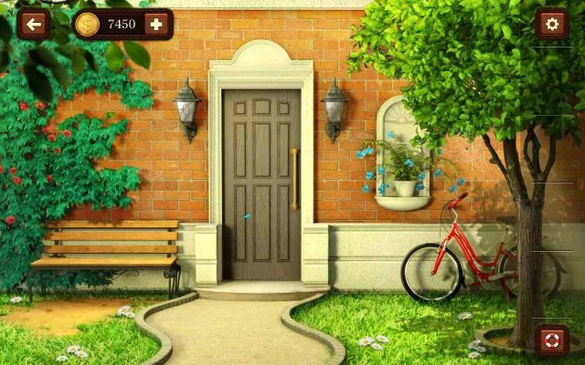100 Doors Escape from School Level 3 Shake the Tree gameplay screenshot