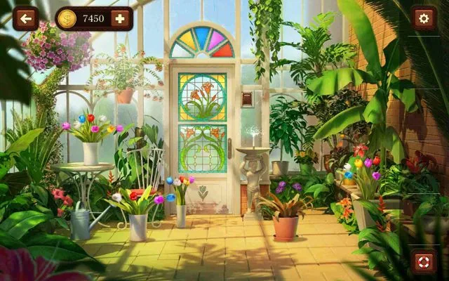 100 Doors Escape from School Level 37 Count the Colored Tulips gameplay screenshot
