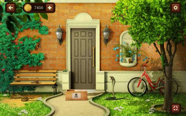 100 Doors Escape from School Level 46 Sort the Poisonous Creatures gameplay screenshot