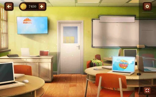 100 Doors Escape from School Level 56 Draw Lines Game Under Time Pressure gameplay screenshot