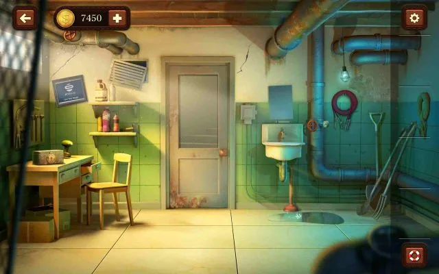 100 Doors Escape from School Level 71 Use Balloons, Water & Helium to Unlock the Door gameplay screenshot
