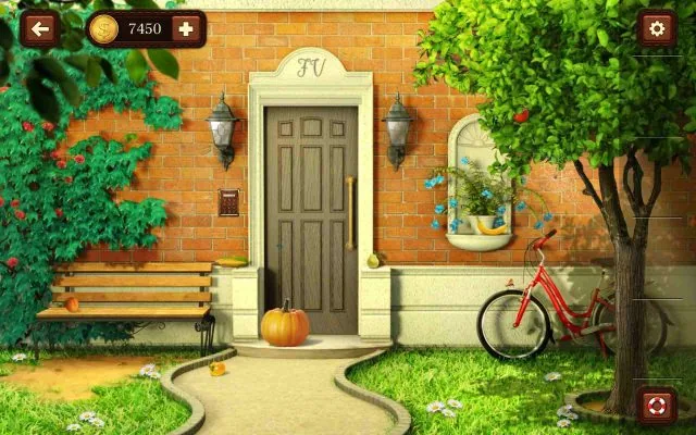 100 Doors Escape from School Level 78 Fruit & Vegetable Counting Puzzle (Hidden Answer) gameplay screenshot