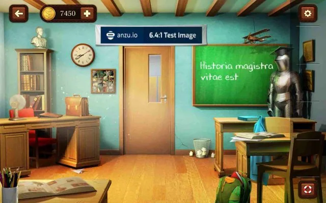 100 Doors Escape from School Level 79 Reassemble the Regal Portrait gameplay screenshot