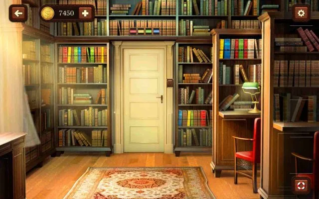 100 Doors Escape from School Level 87 Count Books by Color & Trigger Falling Books gameplay screenshot