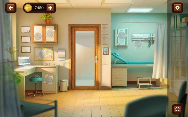 100 Doors Escape from School Level 93 Use Colored Lenses to Reveal Hidden Numbers gameplay screenshot