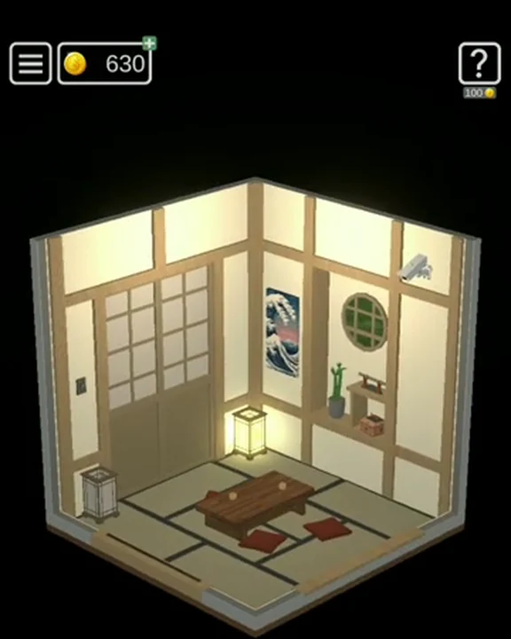 50 Tiny Room Escape Level 28 Bushido gameplay room