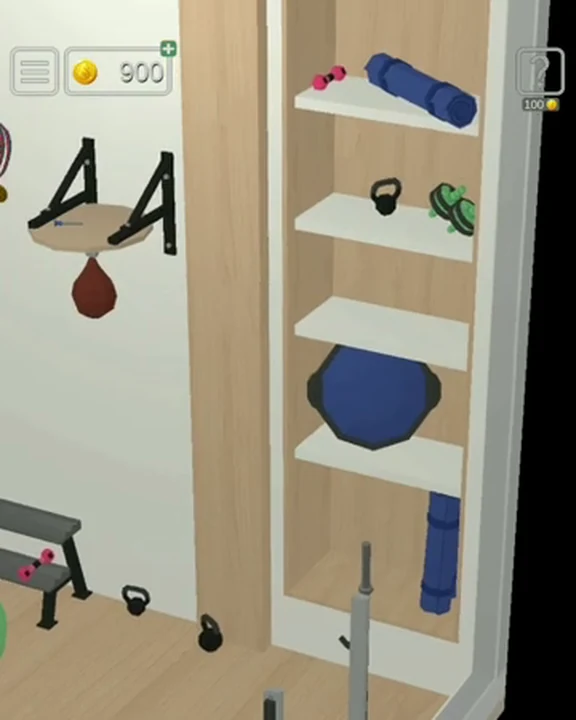 50 Tiny Room Escape Level 38 Workout gameplay room