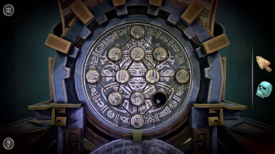 Boxes Lost Fragments Chapter 5 Box 2 Aztec Crystal Skull and Ancient Key real mechanical puzzle gameplay